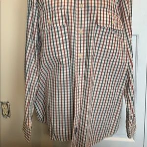 Docker dress plaid button down medium